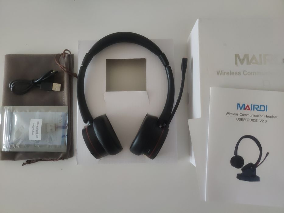 Sluchawki komunikacyjne Mairdi (niekompletny zestaw)