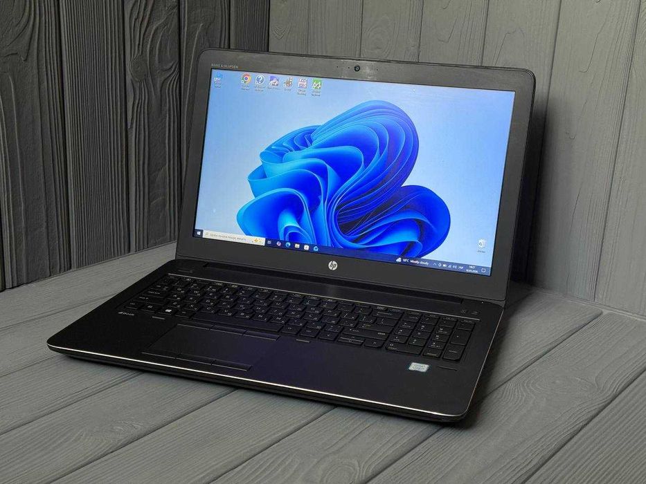 Потужний HP Zbook G4 | I7-7700HQ | 16 Гб DDR4 | 256 SSD | Ноутбук для монтажу | 204