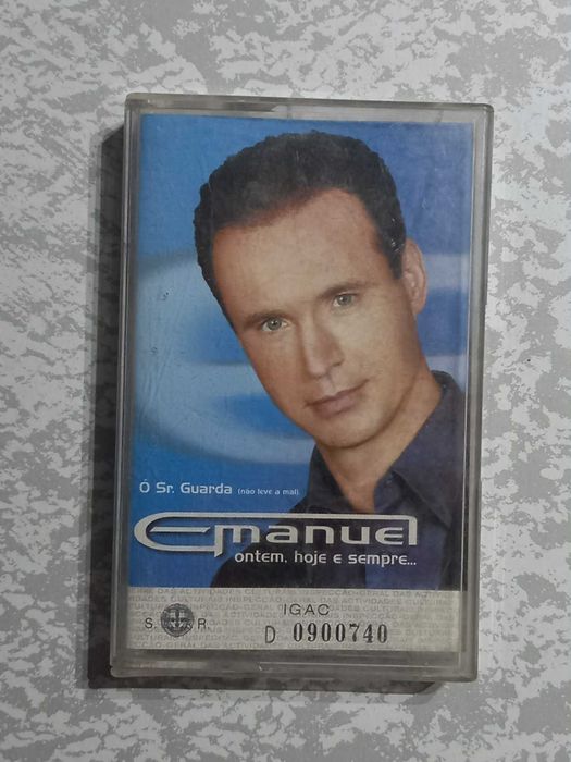 Cassete áudio - Ontem, Hoje e Sempre - Emanuel