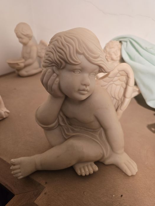 Estátua anjo para pintar