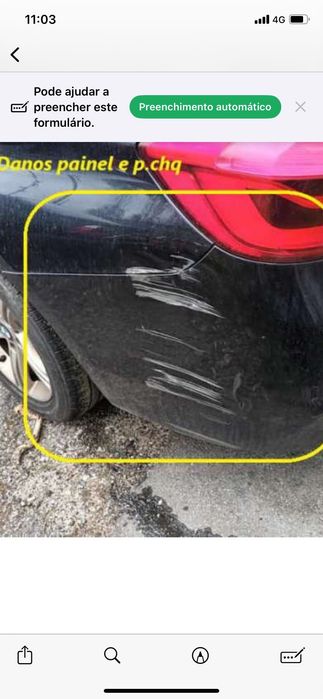 Vendo bmw 320d batida