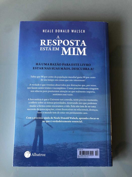 Livro A Resposta Está Em Mim - Neale Donald Walsch