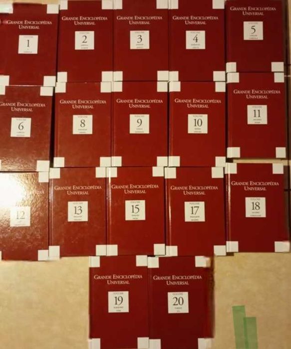 Grande Enciclopedia Universal 20 livros - Dicionário