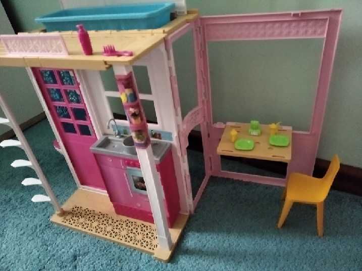Składany domek Barbie