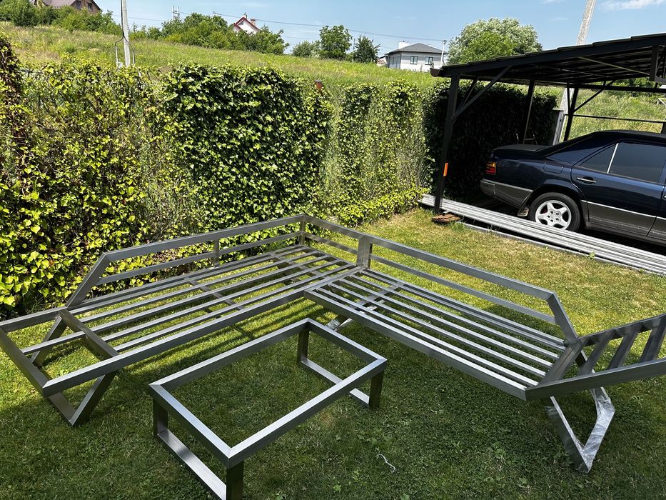 Садові меблі з нержавіючої сталі.Паркани.Огорожі.драбини для басейну