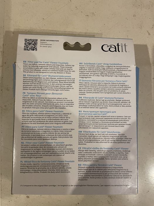 Filtros para fonte de agua flor