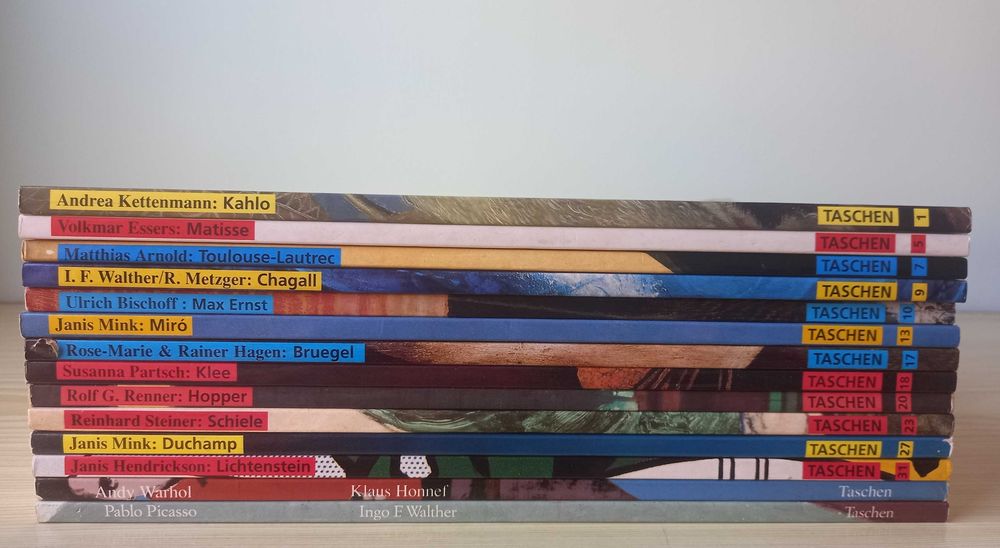 TASCHEN – Biografia de Artistas – Formato 23 cm x 30 cm