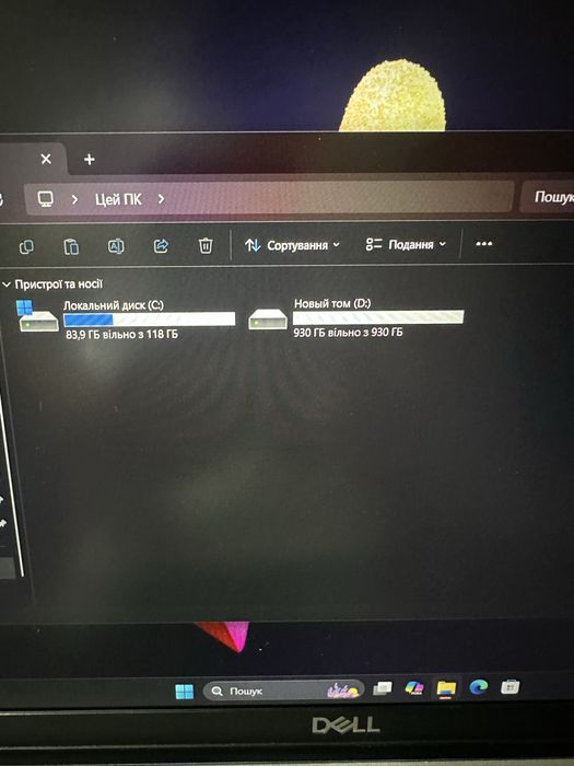 Игровой ноутбук Dell intel i7-10750H nvidia 4гб.