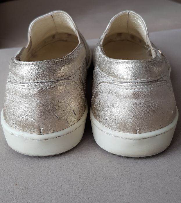 Półbuty, Mokasyny, Skora, rozm.37, IDEAŁ