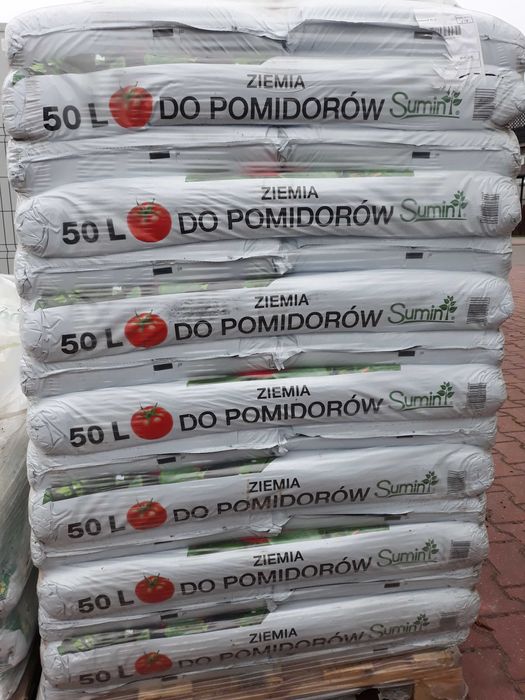 Ziemia do Pomidorów, Papryki 50 l. Ziemia Warzywna 1 paleta - 45 szt