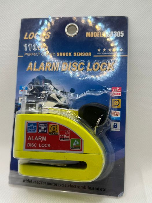 Bloqueador moto com alarme