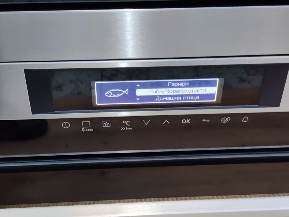 Вишуканий комплект AEG™ 3в1. Духовка+пароварка та Мікрохвильовка. U.K.