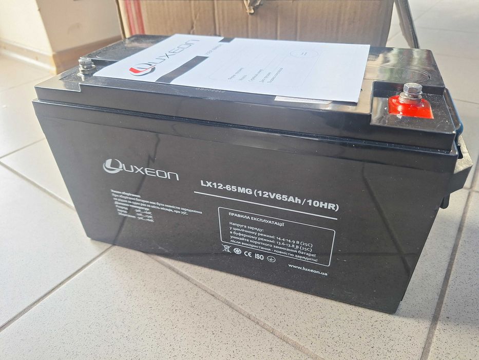 Джерело безперебійного живлення Кулон Q-1000/12 V4.0 і АКБ LX12-65MG