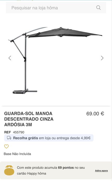 Guarda sol grande