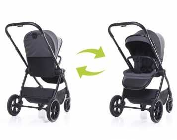 Nowy wózek spacerowy z przekładanym siedziskiem 4baby Foster