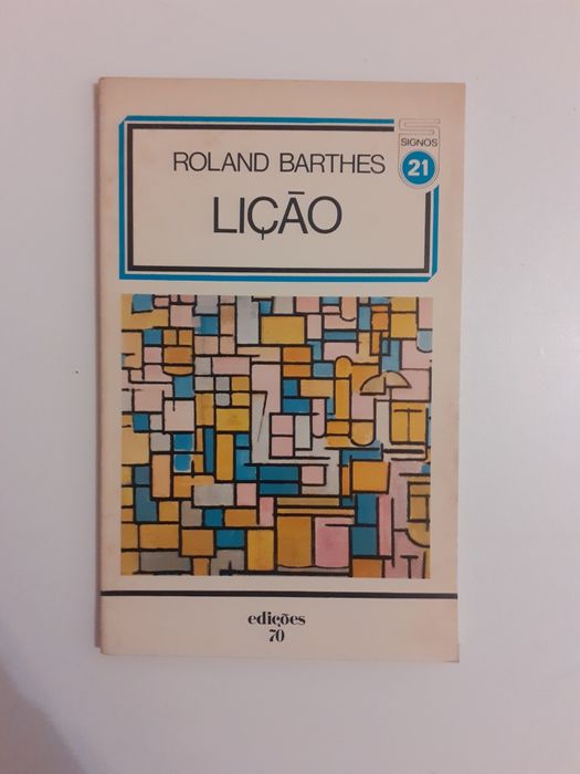 Roland Barthes, Lição