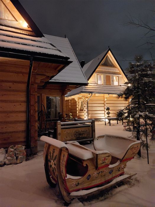 Komfortowe domki w Zakopanem z kominkiem, wanną z hydromasażem, sauną.