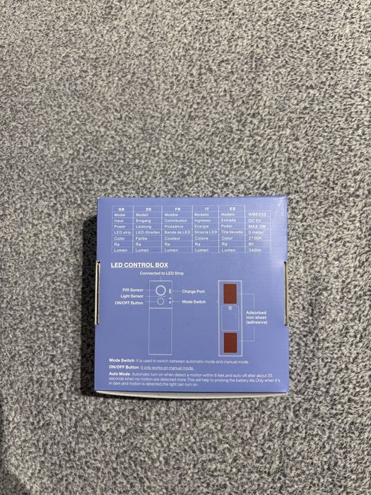 Nowa taśma LED z czujnikiem ruchu
