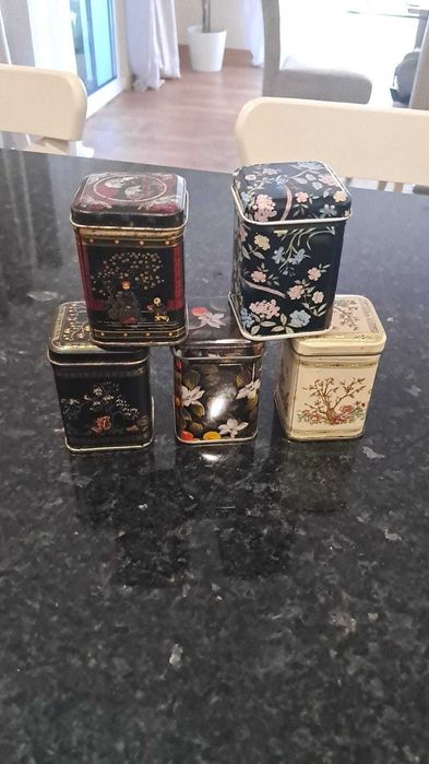 Caixinhas Metal  coleção