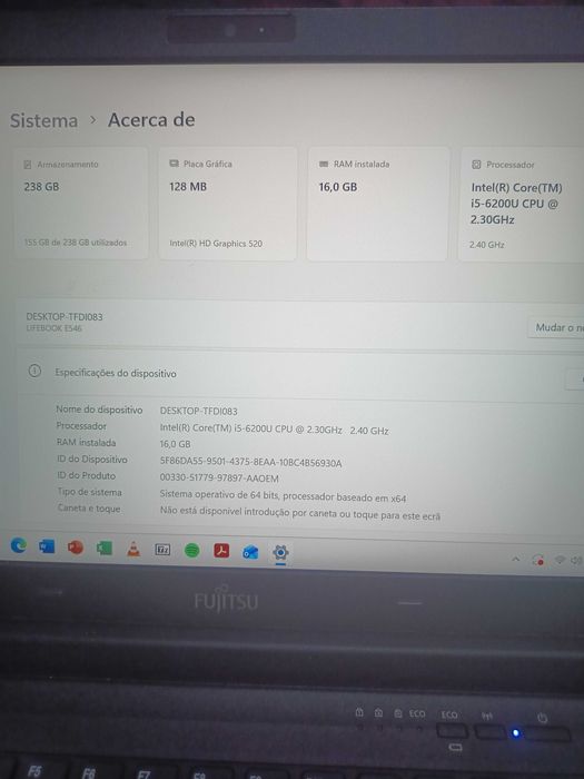 Fujitsu lifebook e546