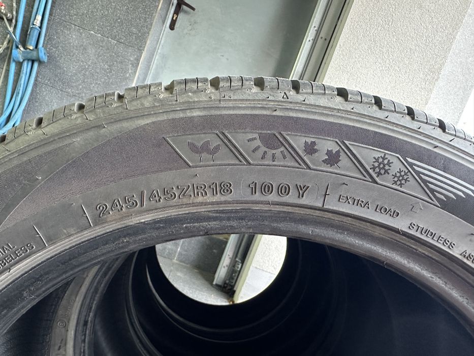 Opony wielosezonowe Tracmax 245/45/18