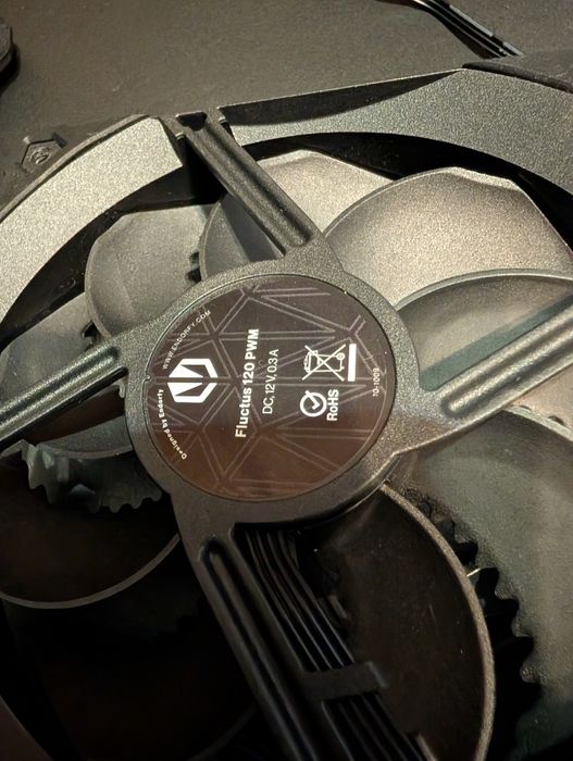 Wentylatory 120 Fluctus Corsair Cooler Master halo