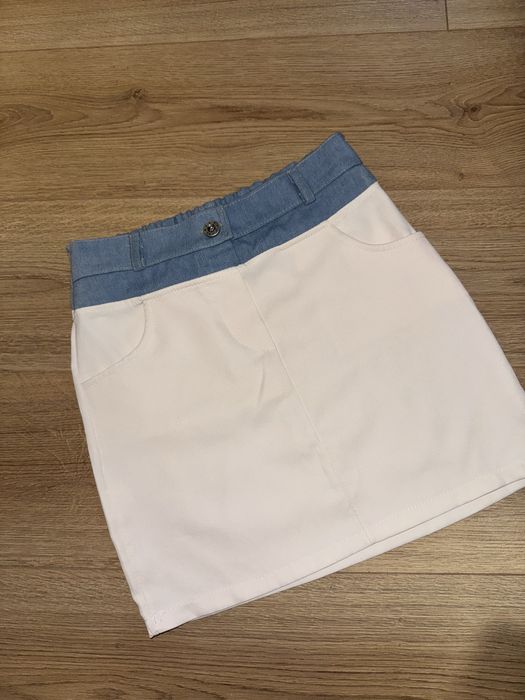 Спідниця біла міні XXS