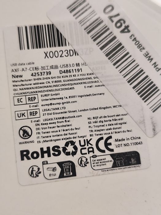 Nowy kabel Wiistar USB 3.0 do HDMI adapter konwerter