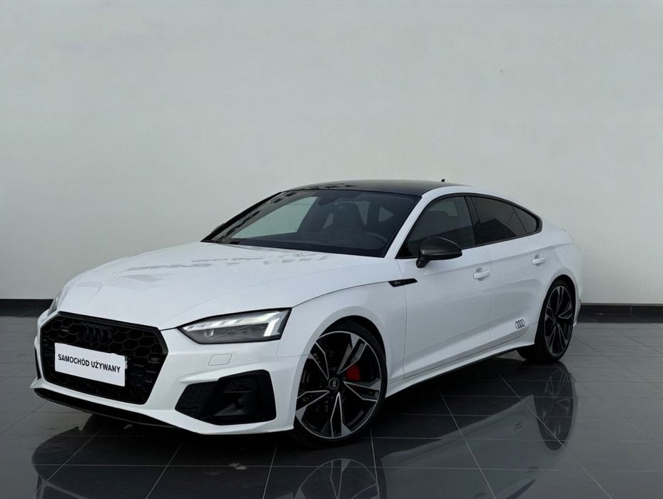 Audi A5 Sportback Quattro 45 TFSI mHEV | S Line | Carbon | FV23% | Serwis ASO | Bezwypad