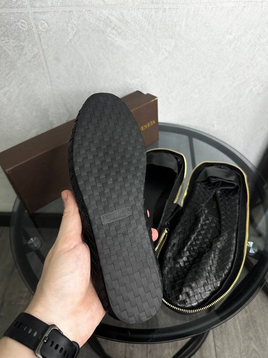 Кожаные мокасины Bottega Veneta