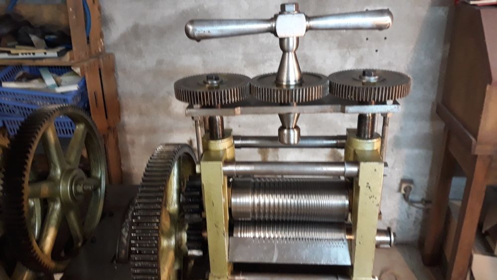 Cilindro para ourives (laminador)