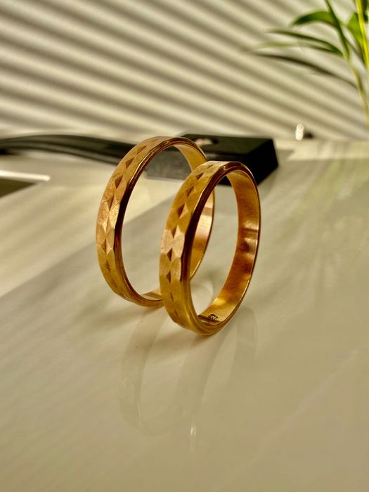 Obrączka | Warmet | Złoto 585 | Stan b. db. | Biżuteria PRL | Vintage