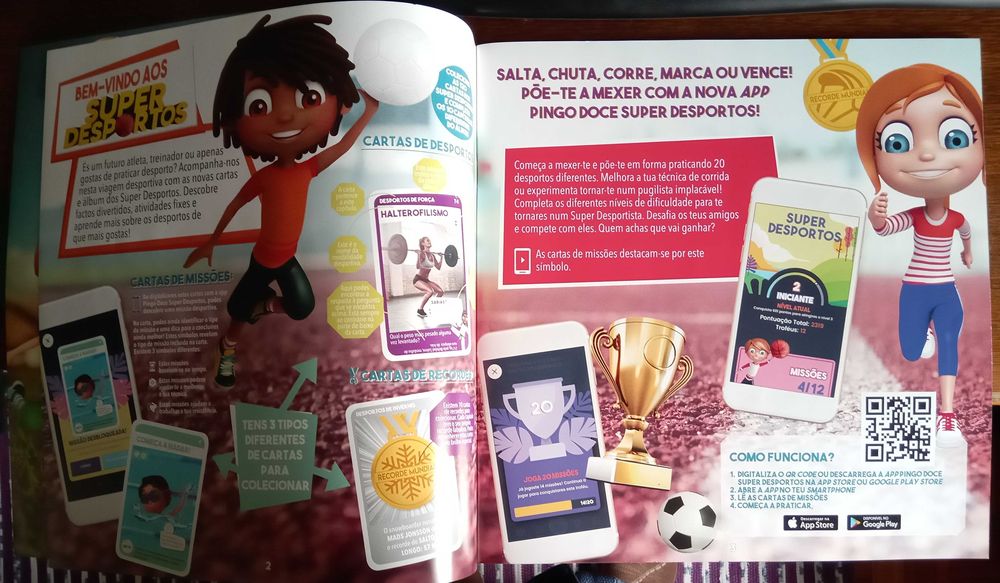 Super Desportos - - - Colecção Completa - Pingo Doce - - - - - Cromos