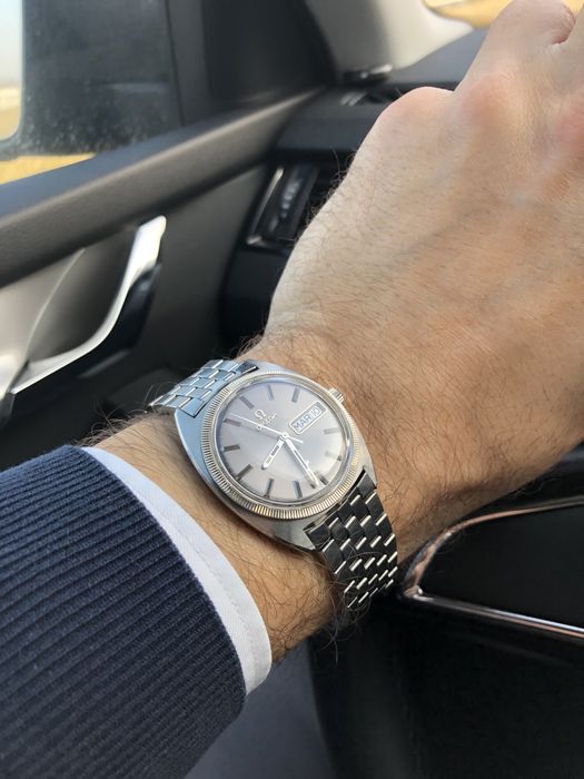 Omega Constellation grey dial