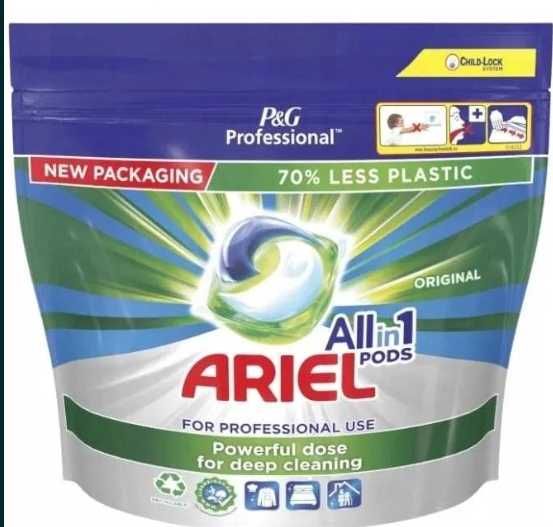 Ariel Professional Allin1 Original Kapsułki do Prania 45 Sztuk + GRATIS
