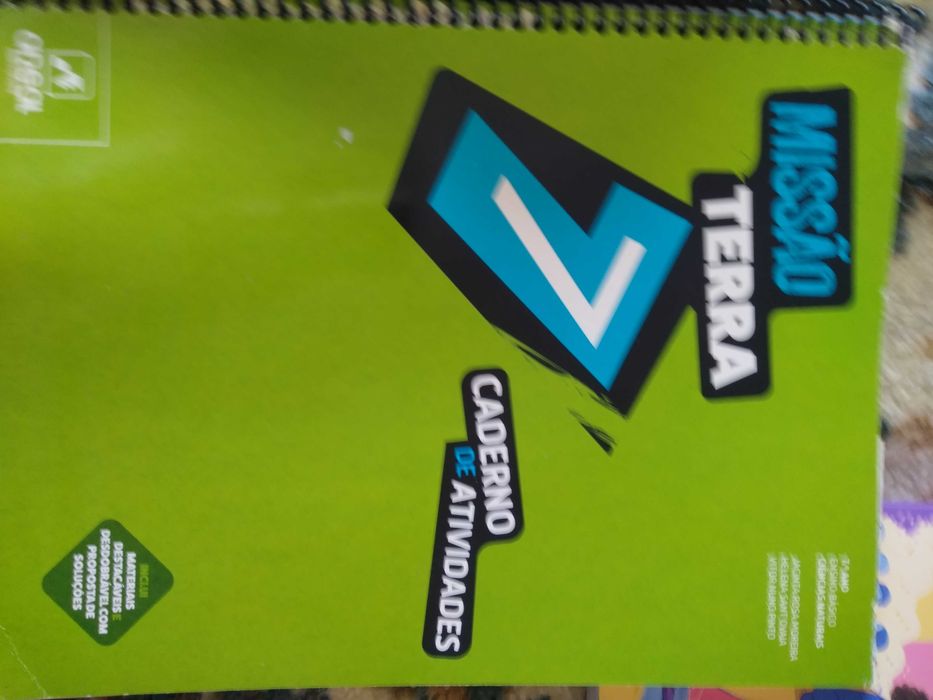 Cardeno de atividades Missão terra 7 Ano