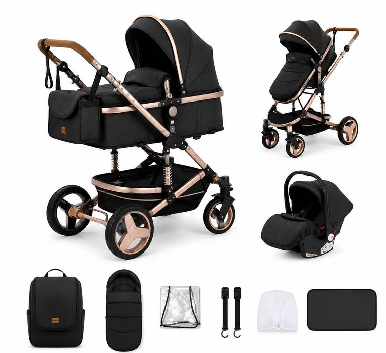 Carrinho de bebé 3 em 1 – Aylla Evolve Trio