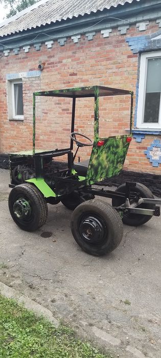 Мінітрактор 4×4  дизель саморобний