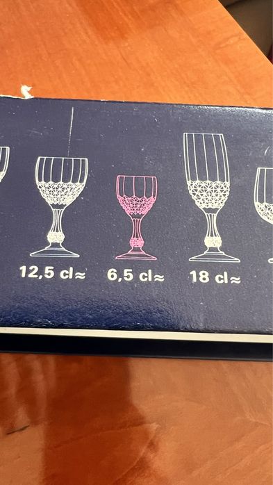 Calices Cristal d’arques 6,5cl