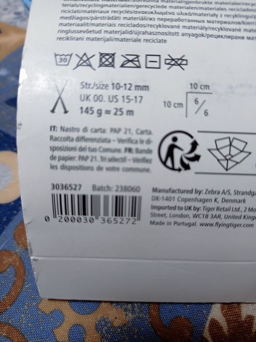 Fio em algodão de trapilho