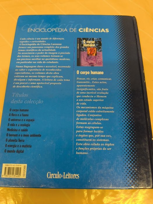 Enciclopédia Larousse – O Corpo Humano (Círculo de Leitores)
