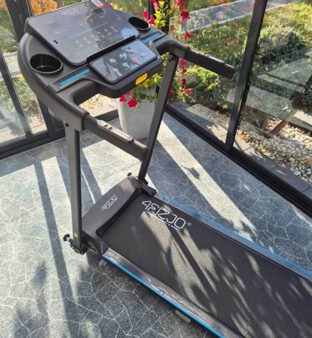 Nowa Bieżnia Elektryczna 4Fizio Domowa 1-14km/h Cicha Amortyzacja