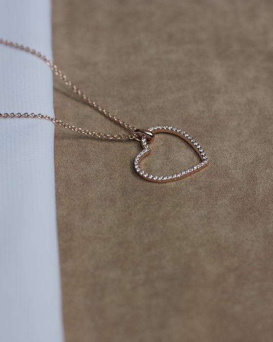 Xenox позолочена цепочка, кольє, цирконій, срібло (Thomas Sabo)