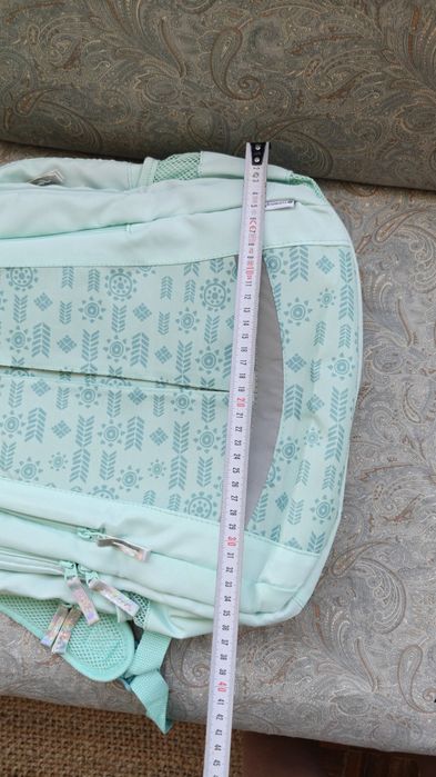 Mochila verde menta