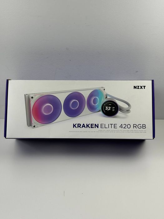 System chłodzenia cieczą NZXT Kraken Elite 420 RGB White