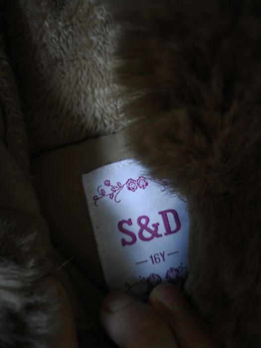 Kurtka zimowa parka S&D rozmiar 158/164