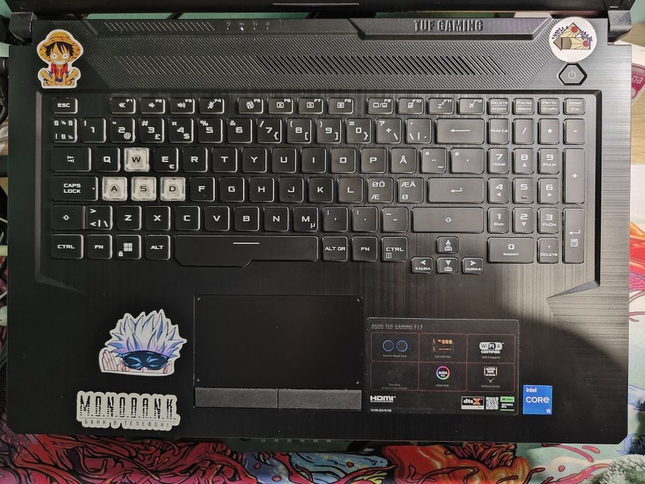 Ноутбук Asus tuf gaming F17