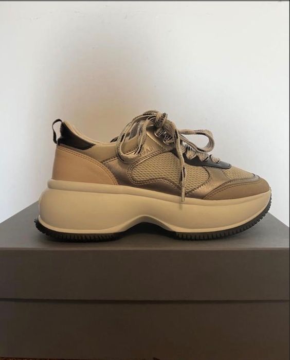 Кросівки шкіряні HOGAN MAXI 37р