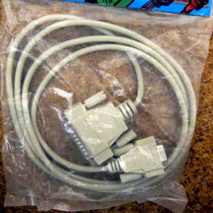 кабель COM-СОМ порт RS-232 (9-25pins)