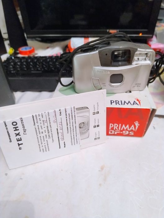 Фотоапарат плівковий Canon Prima BF-9S Справний